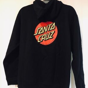 Santa Cruz Skateboards Classic Dot Hoodie Youth XL